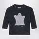 Bobo Choses Black Washed Jersey In Organic Cotton