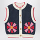 Bobo Choses Navy Blue Kaleidoscope Vest