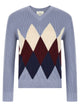 Ballantyne Argyle Pattern Sweater