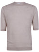Ballantyne "Riso" Stitch Round Neck Sweater