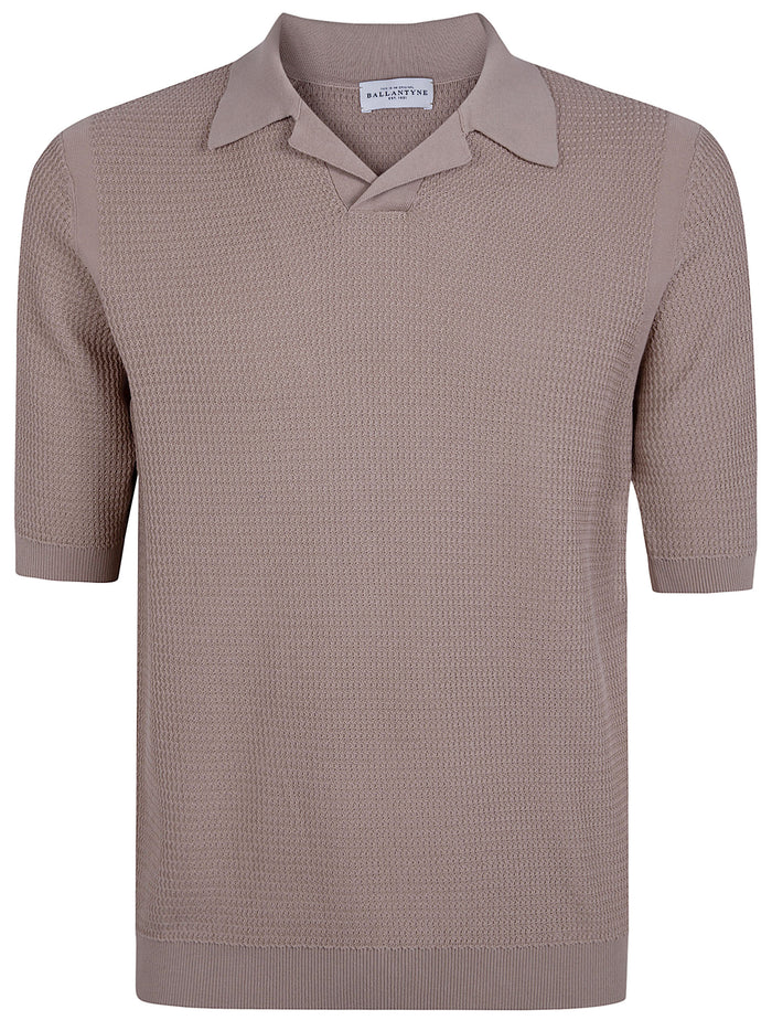 Ballantyne "Riso" Stitch Polo Shirt