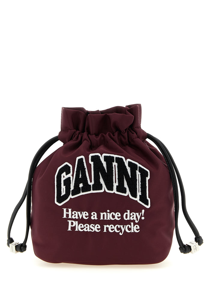 Ganni 'Ganni Logo' Pouch