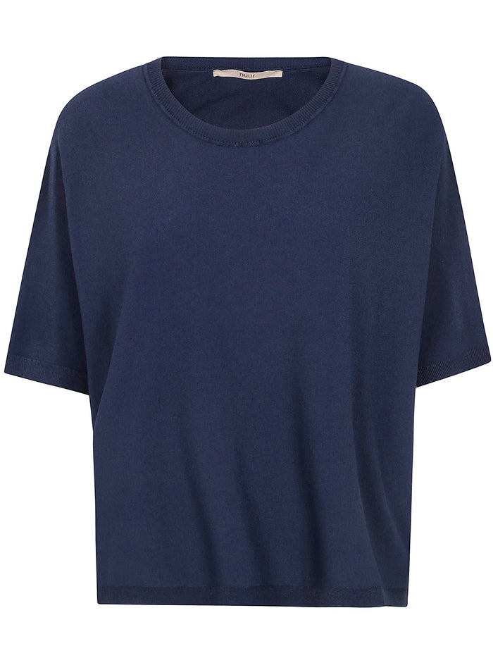 Nuur Short Sleeves Oversized Round Neck