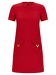 Valentino Garavani Valentino Garavani V Gold Dress
