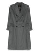 Paltó Wool Double-Breasted Coat