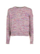 Base Milano Pink Crew-Neck Sweater