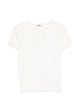 Base Milano Linen And Cotton Blend T-Shirt