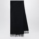 Max Mara Black Cashmere Scarf