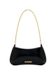 Jacquemus Le Petit Bisou Chaine - - Leather - Black