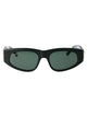 Balenciaga Green Acetate Sunglasses