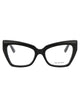 Balenciaga Black Acetate Optical Glasses