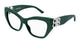 Balenciaga Eyeglasses Bb0312o 004 Green Green Transparent 53/15/135