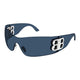 Balenciaga Sunglasses Bb0359s 002 Blue Blue Blue 99/1/115
