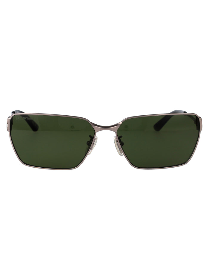 Balenciaga Metallic Ruthenium Sunglasses