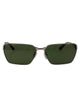 Balenciaga Metallic Ruthenium Sunglasses