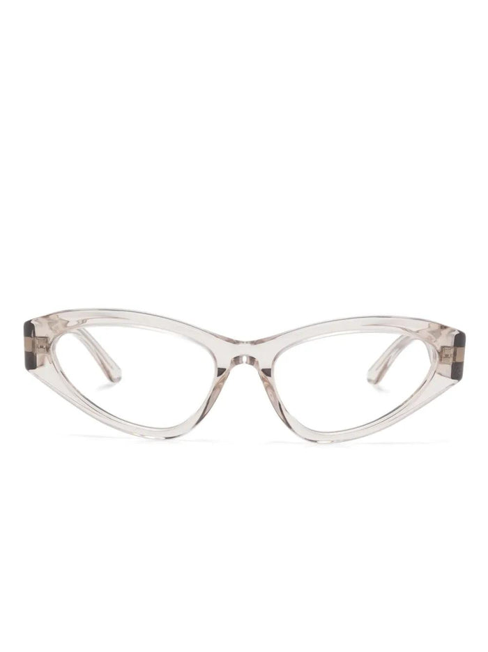 Balenciaga Beige-Beige-Transparent Recycled Acetate Glasses