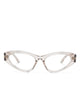 Balenciaga Beige-Beige-Transparent Recycled Acetate Glasses
