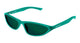 Balenciaga Sunglasses Bb0402s 005 Green Green Green 59/18/135