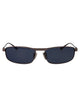 Balenciaga Grey-Grey-Blue Metal Sunglasses