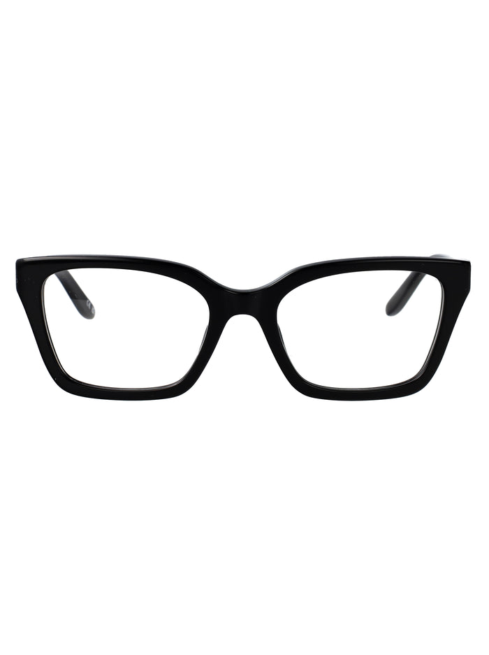 Balenciaga Black-Black-Transparent Acetate Glasses