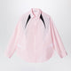 Acne Studios Embroidered Logo Buttonup Shirt Baby Pink