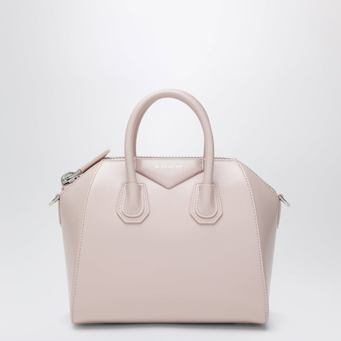 Givenchy Antigona Mini Box Calfskin Leather Bag In Pink