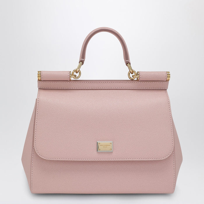 Dolce&Gabbana Large Sicily Top-Handle Bag In Pink