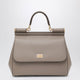 Dolce&Gabbana Large Mud Colour Sicily Hand Bag