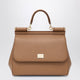 Dolce&Gabbana Large Caramel Sicily Hand Bag
