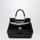 Dolce & Gabbana Sicily Small Black Patent Leather Tophandle Bag