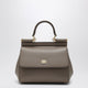 Dolce&Gabbana Medium Sicily Handbag In Light Mud Colour