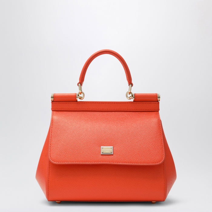 Dolce&Gabbana Medium Orange Sicily Handbag