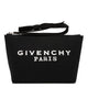 Givenchy Black Cotton Linen Polyurethane Bag