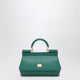 Dolce&Gabbana Small Sicily Top-Handle Bag In Emerald Green