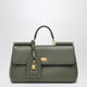 Dolce&Gabbana My Sicily Handbag In Military Green Leather