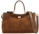 Dolce & Gabbana Caramel Calfskin Leather Bag