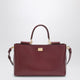 Dolce&Gabbana Vittoria Handbag In Dark Red Leather