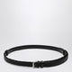 Dolce&Gabbana Black Woven Leather Belt
