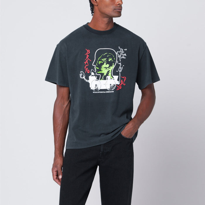 Brain Dead Black Neuro Free Association T-Shirt
