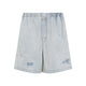 Acne Studios Light Blue Cotton Shorts