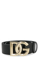 Dolce & Gabbana Dg Buckle Leather Belt
