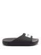 Givenchy Black Rubber Slides Sandals