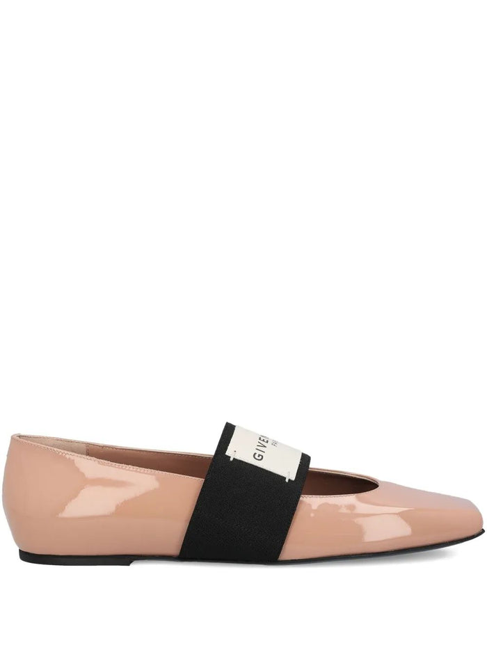Givenchy Pink Calf Leather Flats