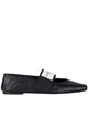 Givenchy Black Lambskin Ballerinas