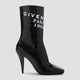 Givenchy Black Sliced Square Tape Ankle Boots