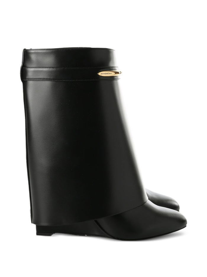Givenchy Black Calf Leather Boots