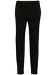 Pinko Black Milano-Knit Slim Trousers