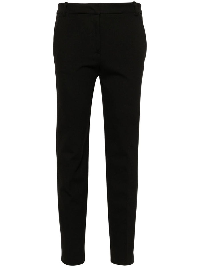 Pinko Black Milano-Knit Slim Trousers