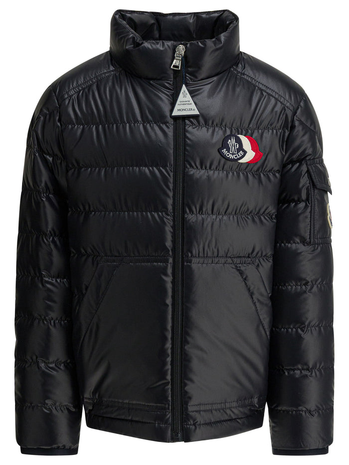 Moncler Kids Blue Polyester Jacket