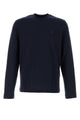 Ami Paris Navy Blue Cotton T-Shirt